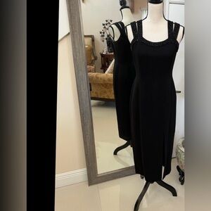 COPY - Marianna Petite Black Beaded Detail Dress